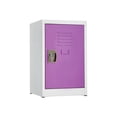 thumbnail image 1 of AdirOffice 24 Po H x 15 Po L Casier en Acier à un Seul Niveau, Violet, 1 of 3