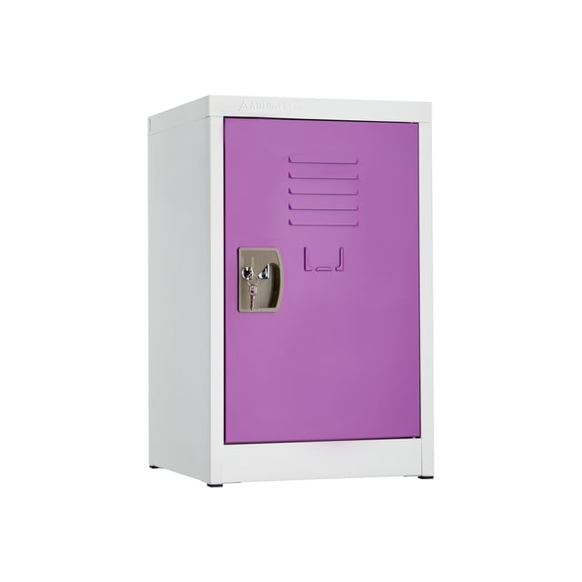 AdirOffice 24 Po H x 15 Po L Casier en Acier à un Seul Niveau, Violet