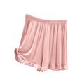 thumbnail image 1 of Timegard Womens Pjs Shorts Ruffle Elastic Waist Loose Soft Loungewear Solid Color Pajamas Shorts Summer, 1 of 4