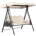 thumbnail image 1 of Huanglei Housse de Remplacement pour Balançoire d'Extérieur, Housse Universelle pour Siège de Balançoire de Patio, Remplacement pour Chaise Balançoire de Jardin de Patio, 1 of 5
