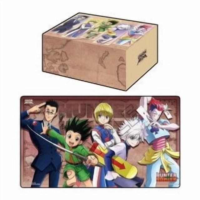 Bandai - Arène Union : Tapis de Jeu Hunter X Hunter et Demi-Boîte de Rangement
