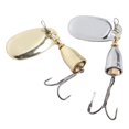 thumbnail image 2 of 5pcs/box metal fishhook Spinner Fishing Lure Kit for Bass Trout Crappie, 2 of 9
