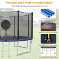 thumbnail image 2 of Patiojoy Trampoline de 14 Pi avec Filet de Sécurité et Tapis de Saut à Ressorts, 2 of 8