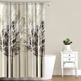 thumbnail image 1 of Mainstays Beige Forest Shower Curtain, 1 of 4