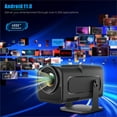 thumbnail image 4 of Projecteur LCD Portable 1080P avec Mise au Point Manuelle et Angle de Projection Réglable à 180° - Noir, Idéal pour le Cinéma à Domicile et la Vidéoconférence, 4 of 7