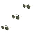 thumbnail image 3 of relayinert Fashionable Polarized Lens Small Square For Trendy Style Materials gold  blackish green 3Set, 3 of 6