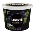 thumbnail image 2 of Liberté Méditerranée 9% Yogurt, Blackberry, 500g, 2 of 13