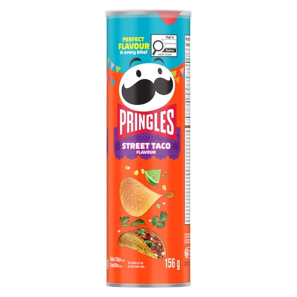 Pringles® Street Taco Flavour Potato Chips 156g