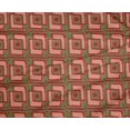 thumbnail image 4 of oneOone Tissu Polyester Lycra Carré & Floral Imprimé Bloc Tissu de Couture BTY 56 Pouces de Large, 4 of 4