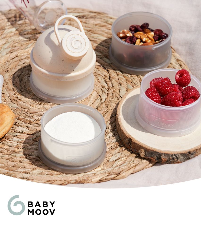 Babymoov Babydose Baby Formula Dispenser Container Mineral Green
