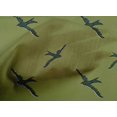 thumbnail image 4 of oneOone Organic Cotton Voile Fabric Bird Block Print Fabric BTY 42 Inch Wide, 4 of 4