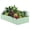 8*4*2ft Olive Green, variant on Kojooin Galvanized Raised Garden Bed, Large Outdoor Planter Box with Open Base & Safety Edge, Rustproof Steel for Vegetables, Flowers, Herbs