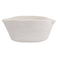 thumbnail image 1 of Unique Bargains Grands Paniers de Rangement Panier en Corde de Coton Panier à Linge Tressé avec Poignée, 1 of 6