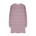 thumbnail image 4 of RXIRUCGD Chandail en Molleton Oversize à Col Rond pour Femmes Imprimé Manches Longues Tunique, Rose, Taille : m, 4 of 5
