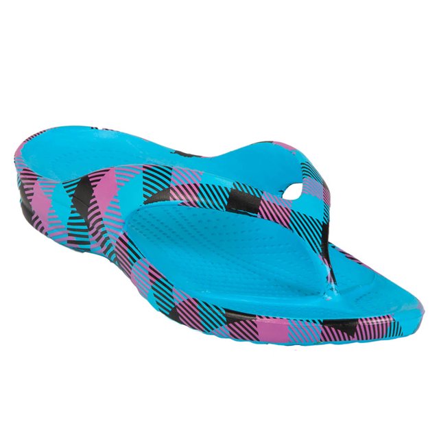 Women's Loudmouth Flip Flops Miami Slice Size 5
