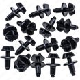 thumbnail image 4 of Rexka 15pcs Fender Liner Rivet Radiator Sight Shield Push-Type Retainer Compatible with Ford W705957-S300 W706519-S300 F-150 Mustang Fusion, 4 of 4