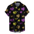 thumbnail image 2 of EGNMCR Chemise à Poche Simple Imprimée de la Saint-Valentin pour Homme, Chemise Décontractée Ample à Poche Imprimée, 2 of 4