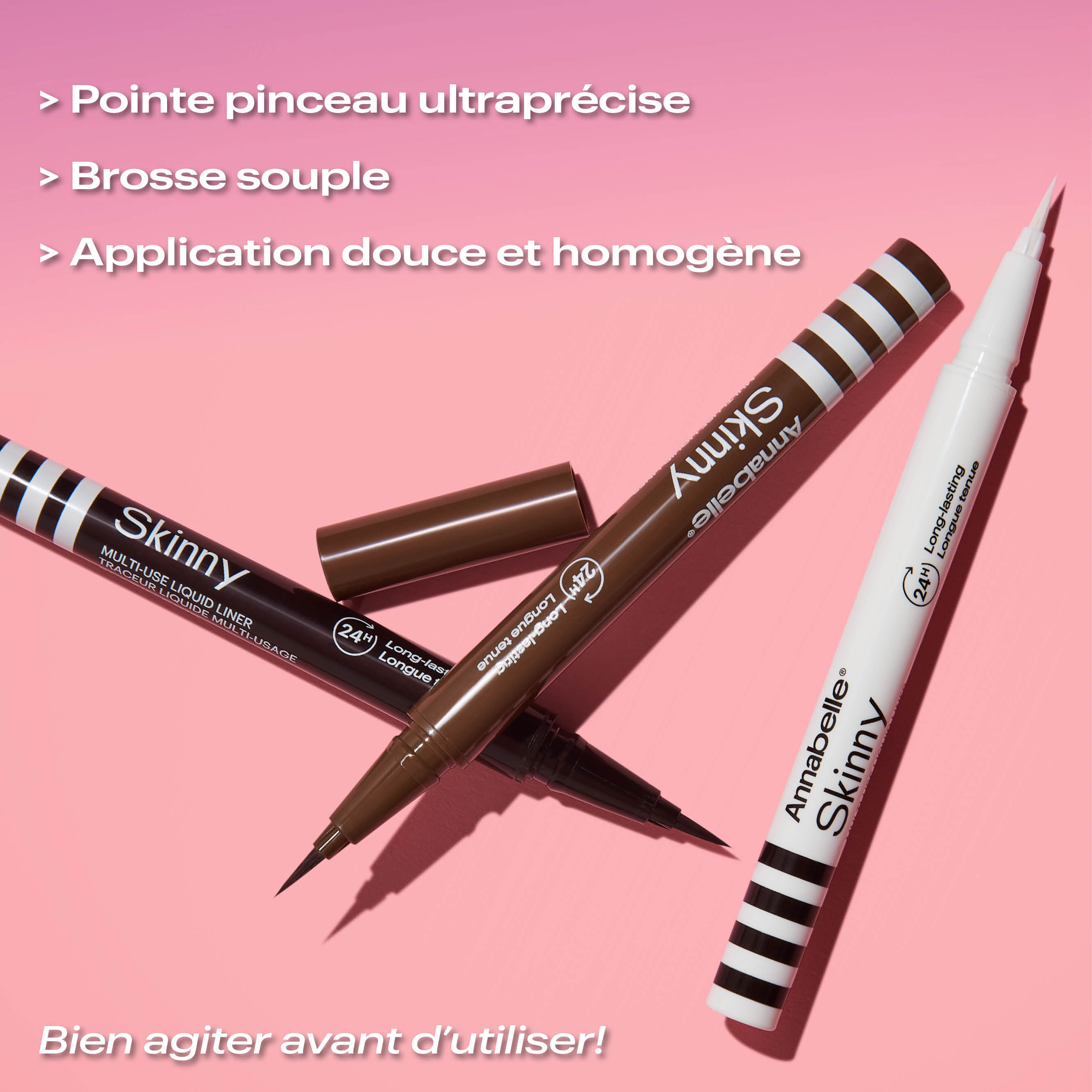 Annabelle Skinny Multi-Use Liquid Liner, Blanc