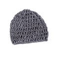 thumbnail image 3 of Esquirla Mesh Crochet Hair Net Curls Hair Wrap Lightweight Soft Elastic Crocheted Cap Gray, 3 of 8
