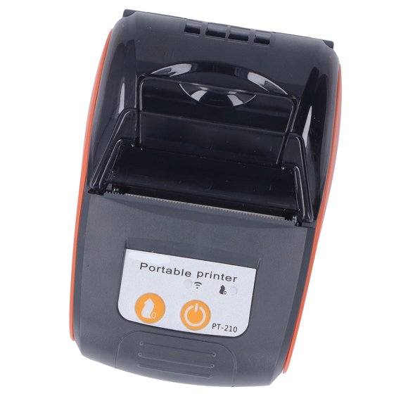 PT-210 Thermal Receipt Printer, 58mm Wireless Portable Mini Bill Printer with 90mm per second Fast Printing, ESC POS Compatible for iOS PC, Long Lasting Power,
