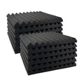 thumbnail image 2 of Panneau Acoustique de Studio pour Bureau, Insonorisation, Rembourrage, Cale, Enregistrement, Utilisation, Noir, 2 of 7