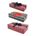 thumbnail image 2 of HOLIDAY TIME BOW SQUARE TIN, 2 of 3