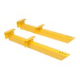 thumbnail image 4 of Lakewood Traction Bar 20475 Leaf Spring Mounted; 28 Inch Long; Yellow; With Rubber Snubbers/U-Bolt/Installation Hardware; Set Of 2, 4 of 5