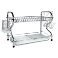 thumbnail image 1 of Better Chef DR-164, 16-Inch, Chrome Plated, R-Shaped, Rust-Resistant, 2-Tier Dishrack, 1 of 2