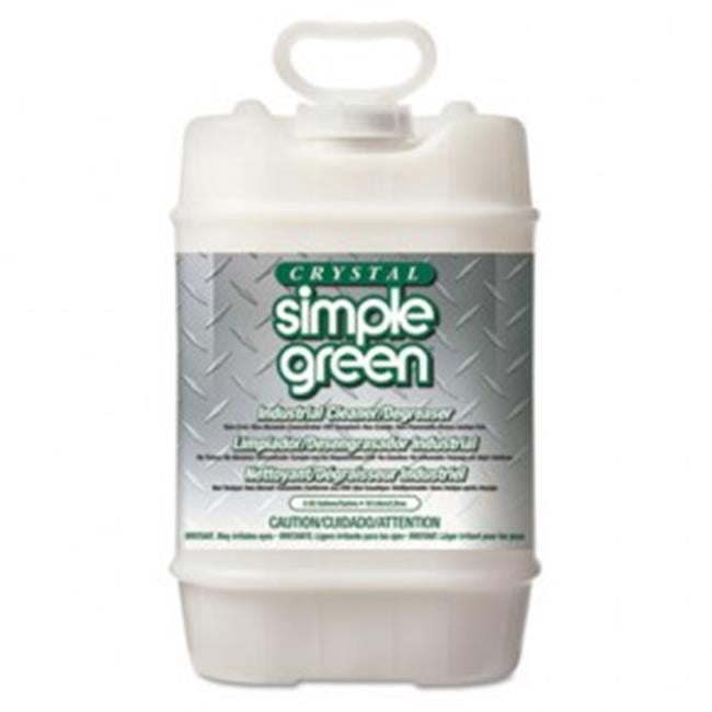 Simple Green 19005 Crystal Industrial Cleaner/Degreaser, 5gal, Pail