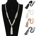 thumbnail image 2 of Collier Statement Mode Élégant Collier de Perles Fausses Collier Bavoir pour Femmes, 2 of 7