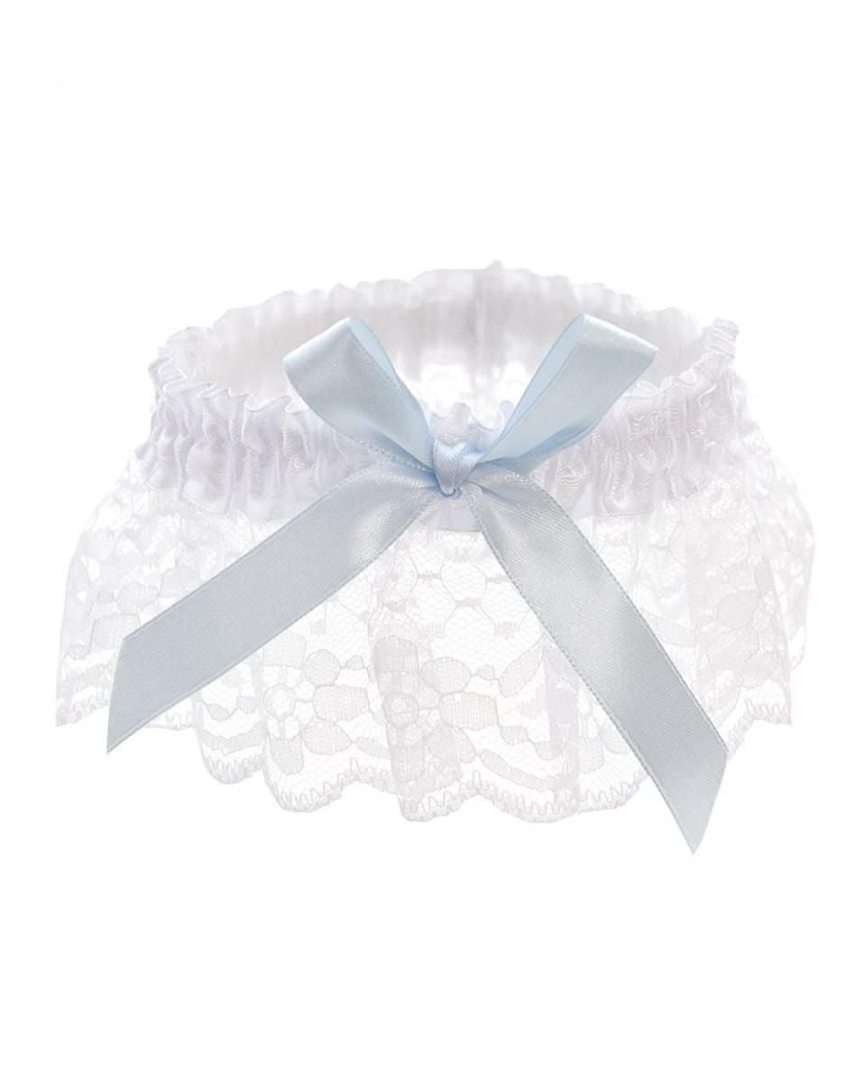 LACE GARTER WITH BOW