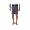 thumbnail image 1 of Haggar pour Hommes Cool 18 Pro Coupe Droite Extensible Uni devant Plat Court, Gris, 32, 1 of 4