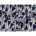 thumbnail image 4 of oneOone Viscose Jersey Fabric Triangle & Line Geometric Print Fabric BTY 60 Inch Wide, 4 of 5