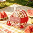 thumbnail image 1 of Bouteille d'Eau Gobelet avec Paille pour Plateau à Glace à Communiqué de Presse / Gobelet Portable pour Boisson Froide avec Compartiment à Glace Intégré / Bouteille d'Hydratation Réutilisable et Étanche pour l'Été, Voyage, Plage, Bureau, 1 of 6