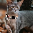 thumbnail image 1 of Fragmented Cat Ribbon Cat Collar Fresh Little Fragmented Cat Ribbon Cat Collar, 4x14x2 cm, White, 1 of 9