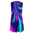 thumbnail image 4 of TIMIFIS Robe T-Shirt Décontractée d'Été pour Femmes, Robe Soleil Évasée, Couvre-Maillot de Bain de Plage - Été, 4 of 5