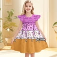 thumbnail image 2 of Robes d'Été pour Filles Décontractées Sans Manches à Col Rond, Manches Volantées, Robe de Jeu pour Tout-Petits et Enfants pour l'Extérieur, le Quotidien et les Activités Scolaires, 2 of 4