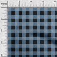 thumbnail image 1 of oneOone Cotton Poplin Fabric Gingham Check Printed Craft Fabric BTY 42 Inch Wide, 1 of 4