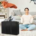 thumbnail image 4 of Storage and Organization Items for Home Specials!Kyusrd Travel Storage Bag Moving Bag Large Capacity Non-woven Quilt Bag Portable Duffel Bag Practical, 4 of 5