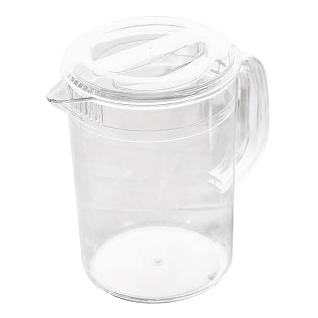 Acrylic Plastic Pitcher with Lid - Great for Iced Tea, Juice & Water 1.5L