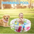 thumbnail image 2 of Leutsin Cartoon Dinosaur Circle Home Children Baby Thickening Floating Swimming Pool, 2 of 7