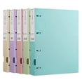 thumbnail image 1 of 4 Hole Binder Learning Supplies A4 Binder D-Type Punch Folder Office Storage File Ring Waterproof Test Paper Data Storage Folder, 1 of 6