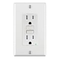 thumbnail image 1 of Decora 15Amp Temper-Resistant GFCI Receptacle, 1 of 1