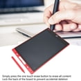 thumbnail image 4 of Doodle Board, LCD Writing Tablet Drawing Tablets For Kids Writing Pad For Kids Erasable 12 Inch Color Screen Pressure Sensitive Doodle Pad Drawing Board with Pen Holder, 4 of 7
