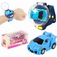 thumbnail image 1 of Watch Remote Control Car Toy, 2025 New Mini Watch Remote Control Car, 2.4 Ghz Mini Racing Cars Wrist Toy, 30 Meters Long Distance Mini Remote Control Car Watch Toys, 1 of 7