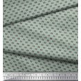 thumbnail image 3 of Soimoi Modal Satin Fabric Geometric Small Print Fabric by Yard 42 Inch Wide, 3 of 3