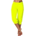 thumbnail image 1 of Timegard Womens Sweatpants Capri Pants Cinch Bottom Solid Color Cropped Joggers Workout Pants with Pockets, 1 of 6