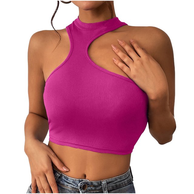 LSLJS Mode Femmes Sans Manches Vêtement Confortable Respirant Blouses à Col Rond Hauts, Débardeurs pour Femmes
