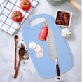 thumbnail image 4 of UsRHHA Plastic Cutting Board Double Sided Non Slip, Dishwasher Safe Large Board with Easy Grip Handle for Meat Vegetables, Kitchen Cutting Board, 4 of 6