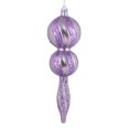 thumbnail image 1 of Vickerman N186986D Ornement en Forme de Bonbon Lavande Pailleté de 16,5 Po, 1 of 1